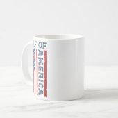 Mug Drapeau américain du Golfe des États-Unis Est 2025 (Devant gauche)