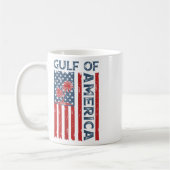 Mug Drapeau américain du Golfe des États-Unis Est 2025 (Gauche)