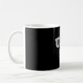 Mug Drapeau américain du maillot de football américain (Gauche)