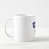 Mug Drapeau américain du maillot de football américain (Gauche)