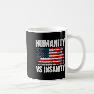 Mug Drapeau américain en détresse Humanité Versus Insa