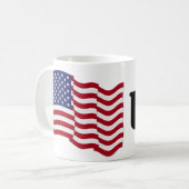 Mug Drapeau américain - États-Unis (Devant gauche)