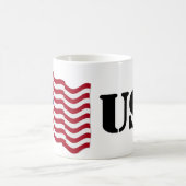 Mug Drapeau américain - États-Unis (Centre)