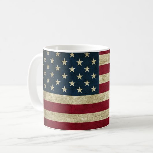 Mug Drapeau américain Face Mask (Devant gauche)