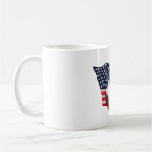 Mug Drapeau américain Foxhound (Gauche)