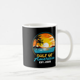 Mug Drapeau Américain G 2025 Du Golfe Des Etats-Unis E