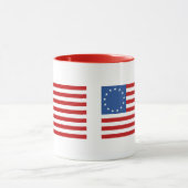 Mug Drapeau américain historique colonial Betsy Ross (Centre)