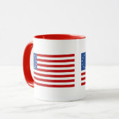 Mug Drapeau américain historique colonial Betsy Ross (Devant gauche)