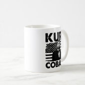 Mug Drapeau américain Kurt USA Cobain Music Cadeau (Devant droit)