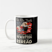 Mug Drapeau américain La constitution des États-Unis d (Gauche)