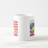 Mug Drapeau américain Lady Liberty Independence (Centre)