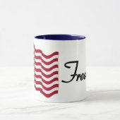Mug Drapeau américain - Liberté ! (Centre)
