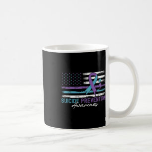 Mug Drapeau Américain Lutte Ruban de Sensibilisation à