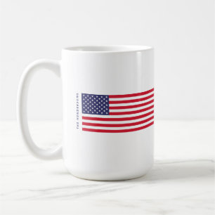 Mug Drapeau américain moderne étoiles 4 juillet