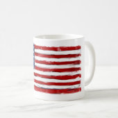 Mug Drapeau américain, mug-art patriotique pour l'armé (Devant droit)