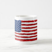 Mug Drapeau américain, mug-art patriotique pour l'armé (Centre)