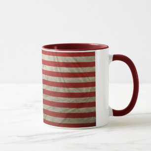 Mug Drapeau américain patiné