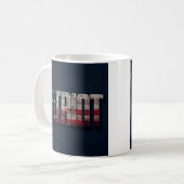 Mug drapeau américain patriote (Devant gauche)