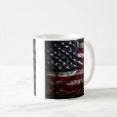 Mug Drapeau américain patriotique (Devant droit)