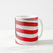 Mug Drapeau américain patriotique (Devant droit)