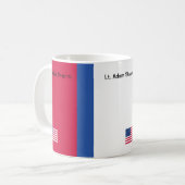 Mug Drapeau américain patriotique (Devant gauche)