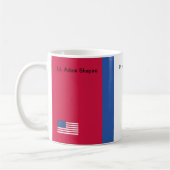 Mug Drapeau américain patriotique (Gauche)