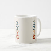 Mug Drapeau américain patriotique 1776 (Devant droit)