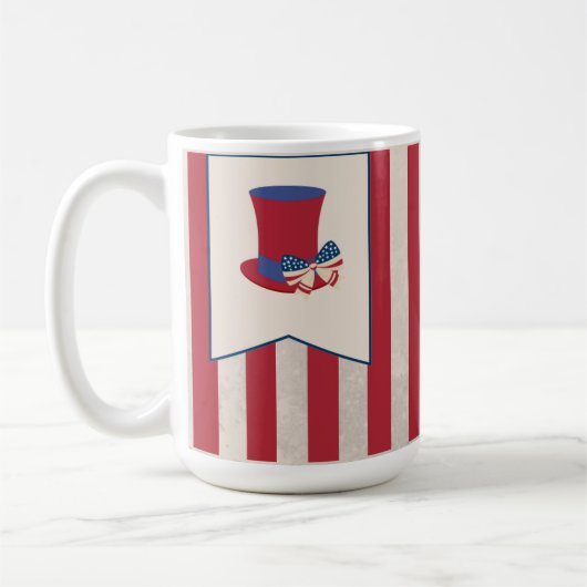Mug Drapeau américain patriotique | American Pride Cof (Gauche)