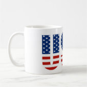 Mug Drapeau américain personnalisable des Etats-Unis (Gauche)