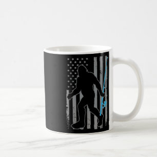 Mug Drapeau américain Poisson Pêcheur Pêcheur Drôle B