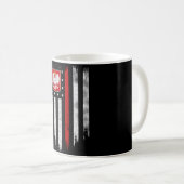 Mug Drapeau américain polonais Combo Pologne Usa Polsk (Devant droit)