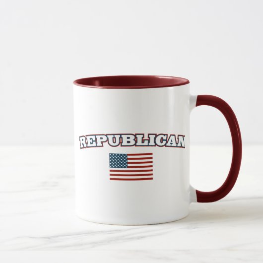 Mug Drapeau américain républicain (Droite)