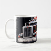 Mug Drapeau américain Semi Truck (Gauche)