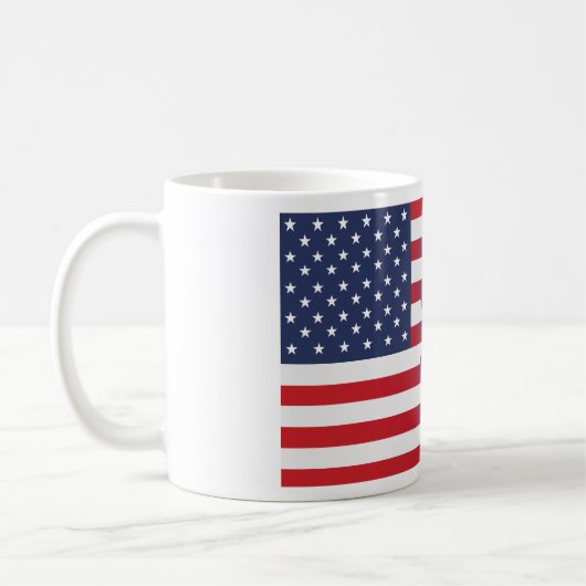 Mug Drapeau américain Stand With Israel (Gauche)