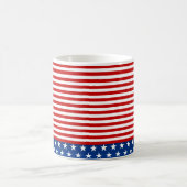 Mug Drapeau américain stylisé (Centre)