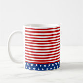 Mug Drapeau américain stylisé (Gauche)