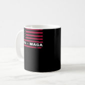 Mug Drapeau américain tenue Black American Fun Ultra (Devant gauche)