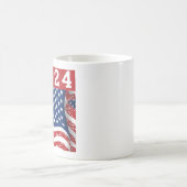Mug Drapeau américain Trump 2024 (Centre)