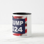 Mug Drapeau américain Trump 2024 (Centre)