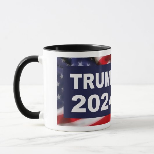 Mug Drapeau américain Trump 2024 (Gauche)