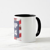 Mug Drapeau américain Trump 2024 (Devant droit)