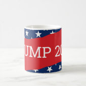 Mug Drapeau américain Trump 2024 rouge et blanc (Centre)