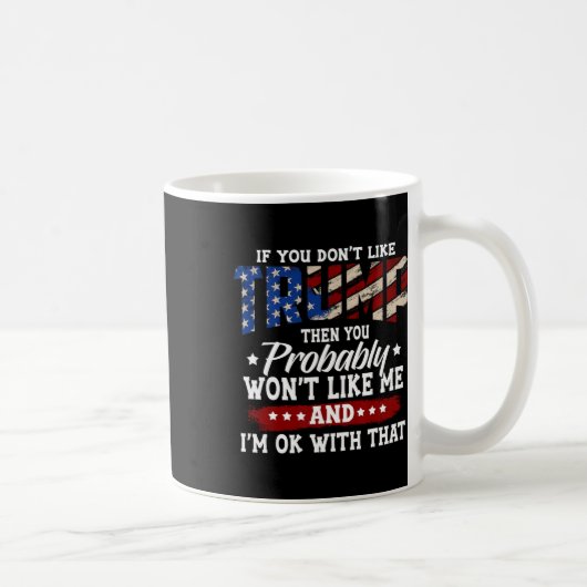 Mug Drapeau américain Trump 2025 4 juillet Trump 2025 (Droite)