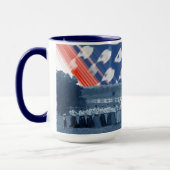 Mug Drapeau américain Tug-O-War des femmes des années (Gauche)
