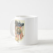 Mug Drapeau américain Ulysses S Grant Sword Cavalry (Devant gauche)