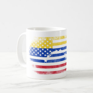 Mug Drapeau américain vénézuélien   Venezuela et