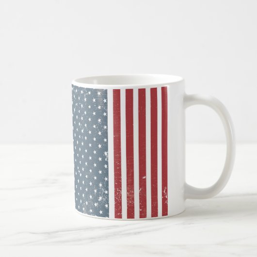 Mug drapeau américain vertical (Droite)