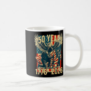 Mug Drapeau américain vintage 250e anniversaire 1776-2
