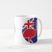 Mug Drapeau animal australien Emu (Devant droit)