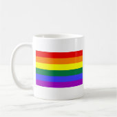 Mug Drapeau arc-en-ciel (Gauche)
